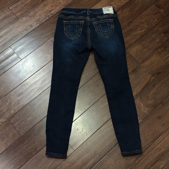 True Religion Jennie Curvy Mid Rise Super Skinny Women's Size 29 - Picture 8 of 8